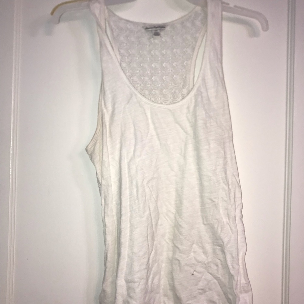 White tank top